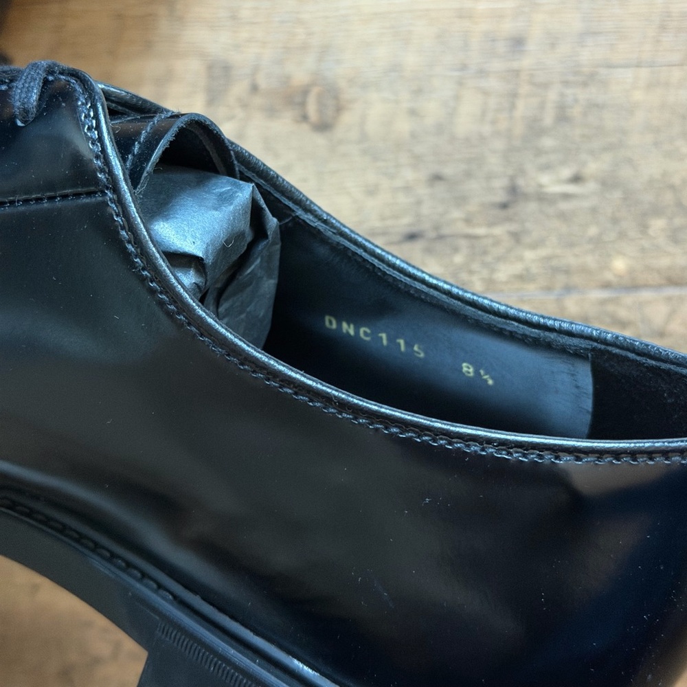 PRADA DERBY LACE-UP SHOES ( MENS 8.5)- BRAND NEW - Picture 4 of 6